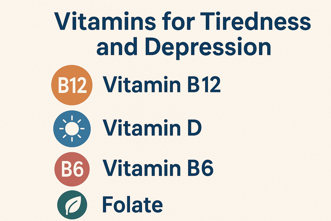 Vitamins for Tiredness and Depression