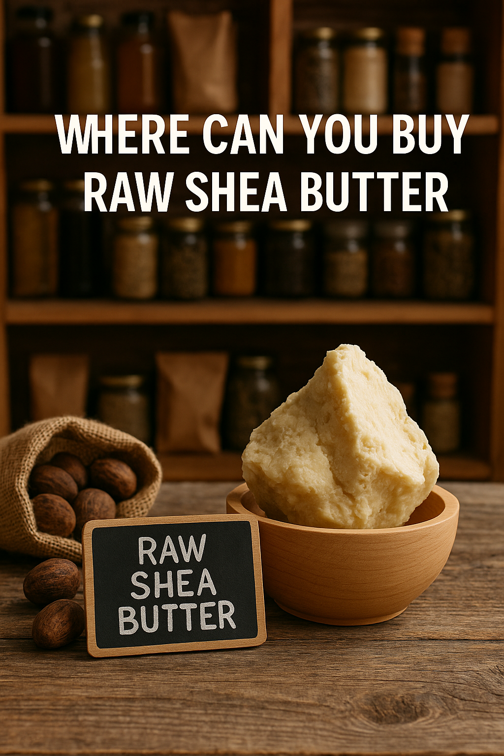 Where can you buy Raw Shea Butter