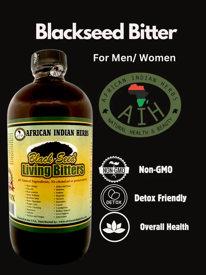 AHI Black Seed Bitters Detox African Herbal Treasures