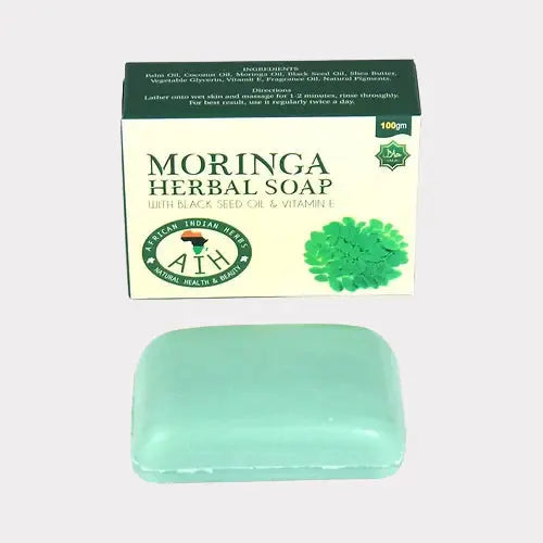 AHI Moringa Herbal Soap African Herbal Treasures