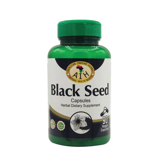 Black Seed 90 Capsules African Herbal Treasures