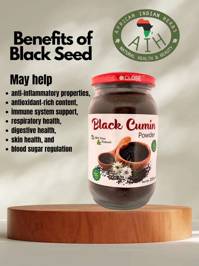 Black Seed Powder African Herbal Treasures