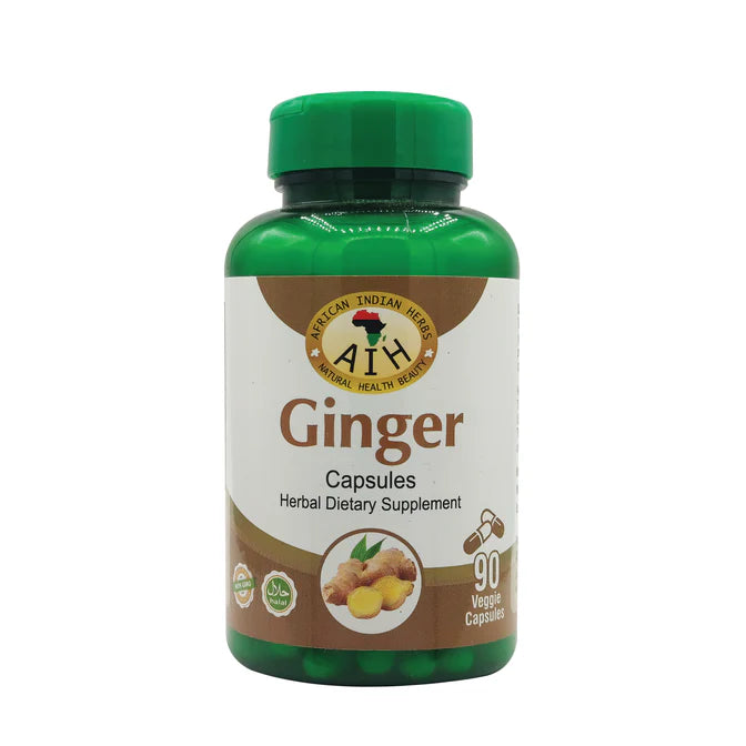Ginger 90 Capsules African Herbal Treasures