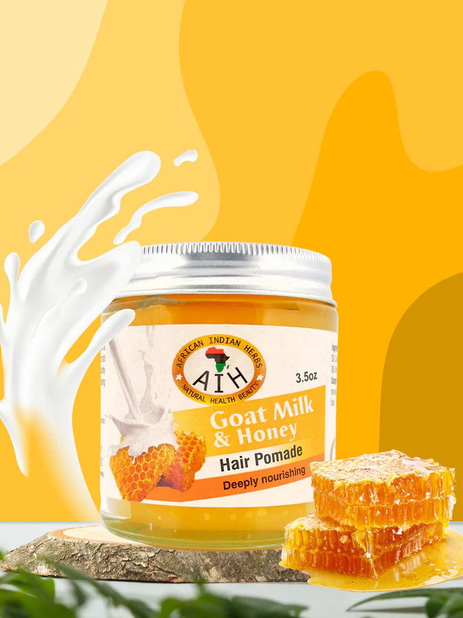 Goat Milk & Honey Hair Promade African Herbal Treasures