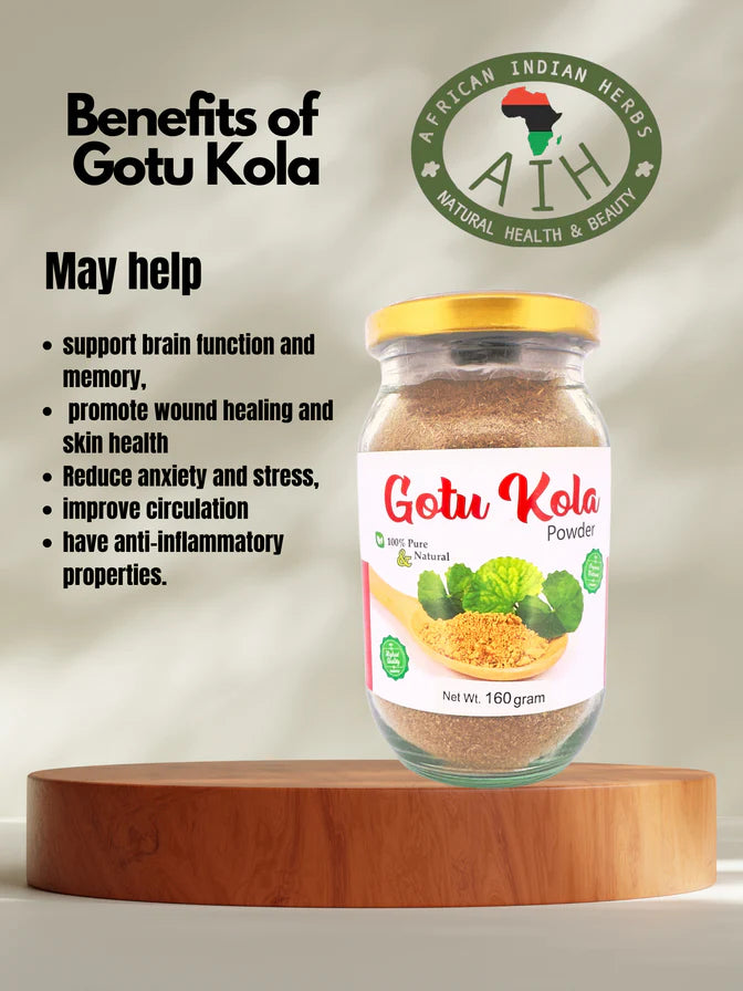 Gotu Kola Powder African Herbal Treasures