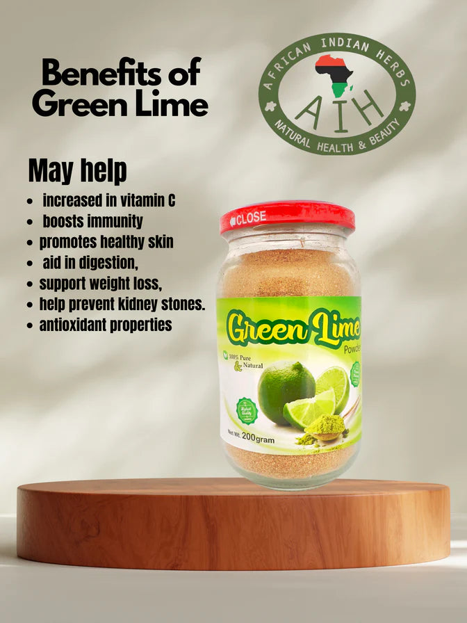 Green Lime Powder African Herbal Treasures