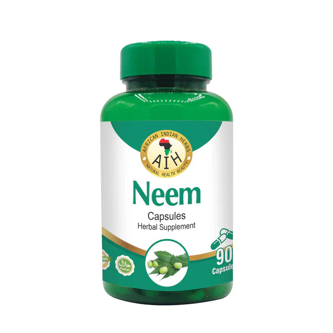 Neem 90 Capsules African Herbal Treasures