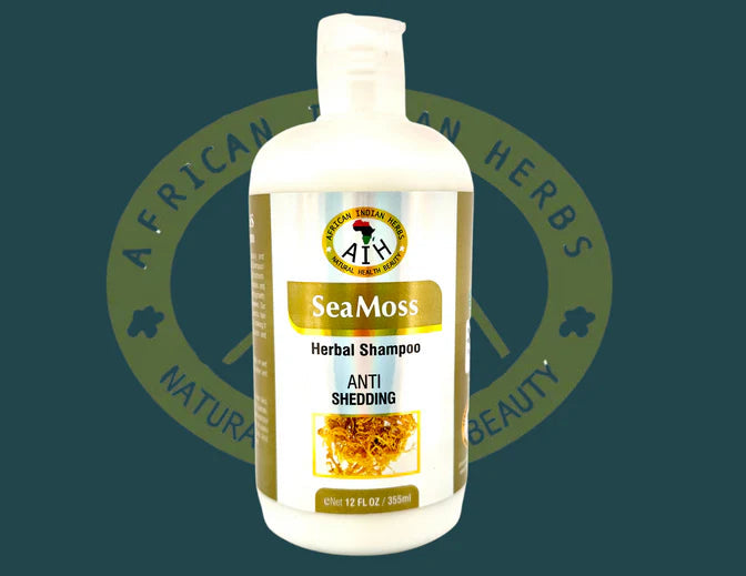 Seamoss Herbal Shampoo (Anti-Shedding) African Herbal Treasures