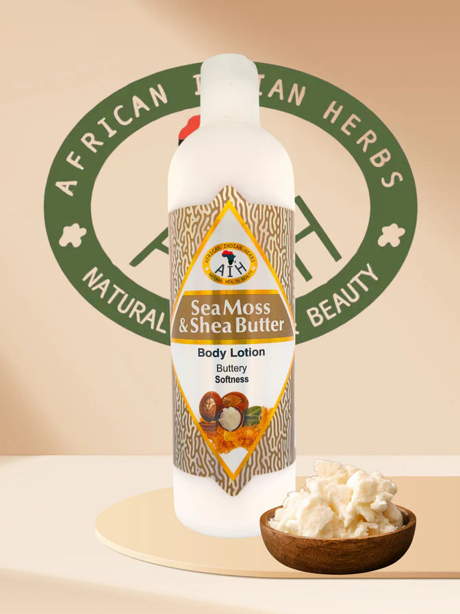 Seamoss & Shea Butter Body Lotion African Herbal Treasures