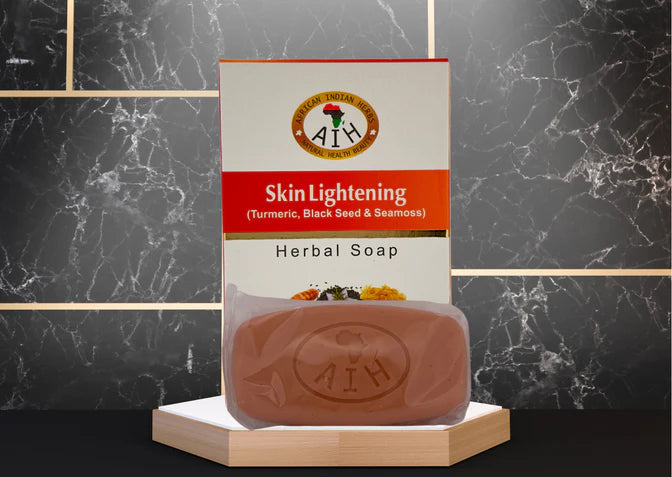Buy Skin Lightening Soap (Turmeric-Black Seed-Sea moss) African Herbal Treasures