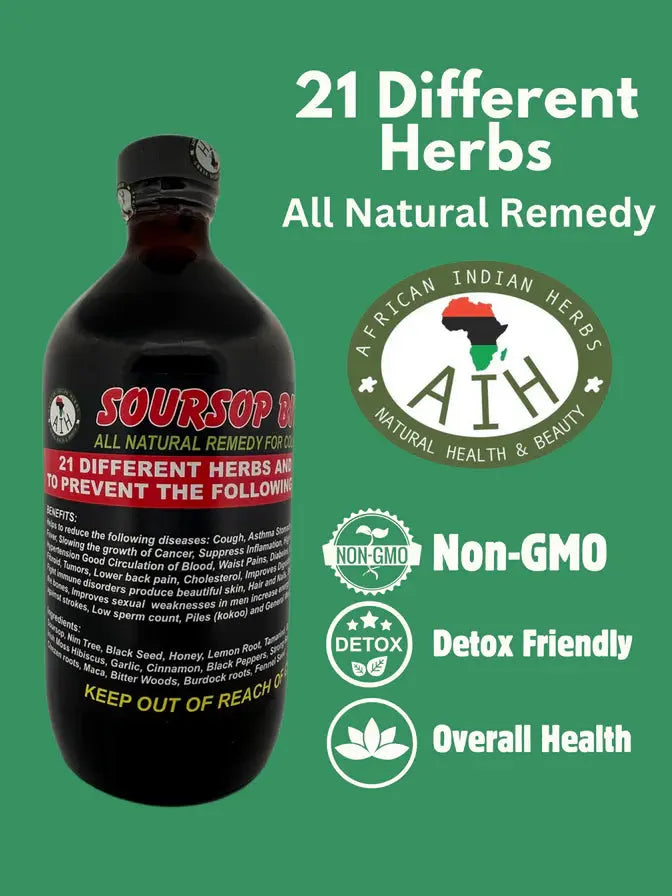 Soursop herbal Tea 21 African Herbal Treasures