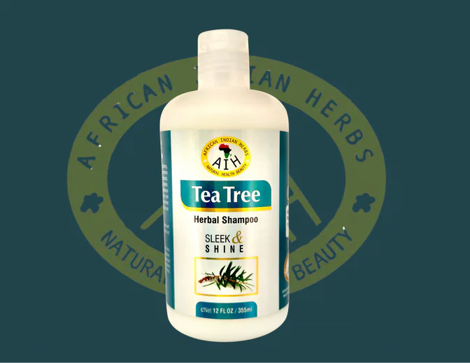 Tea Tree Herbal Shampoo (Sleek & Shine) African Herbal Treasures