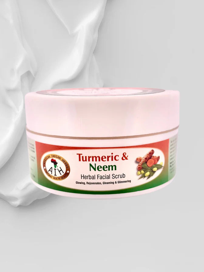 Turmeric & Neem Herbal Facial Scrub African Herbal Treasures