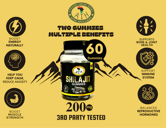 AIH Shilajit Gummies African Herbal Treasures