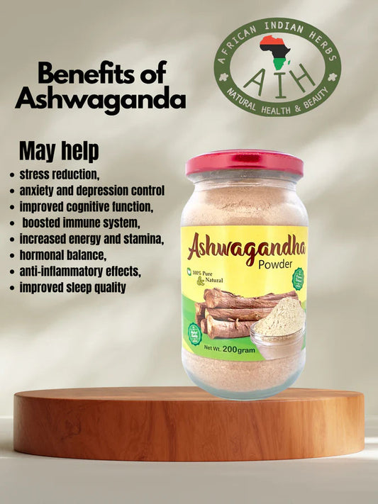 Ashwaganda Powder African Herbal Treasures