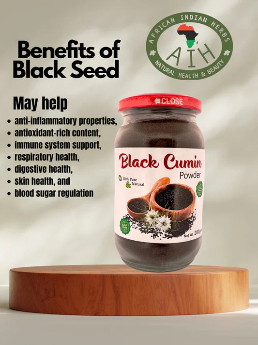 Black Seed Powder African Herbal Treasures