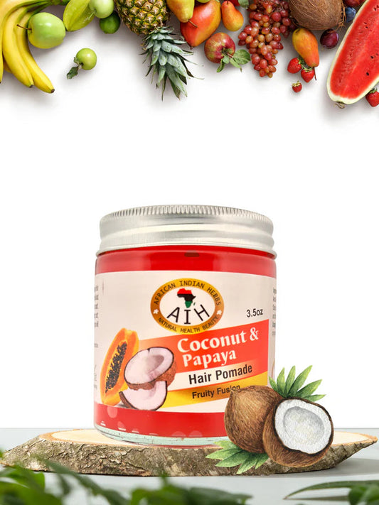 Coconut & Papaya Hair Promade African Herbal Treasures