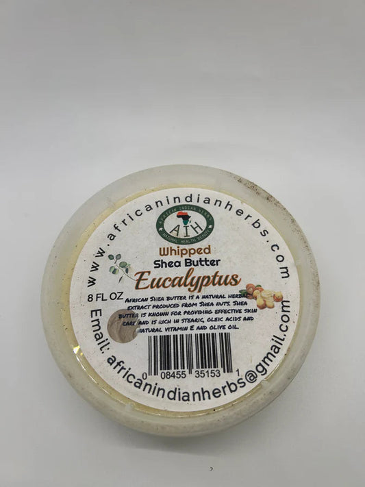 Eucalyptus whipped shea butter African Herbal Treasures