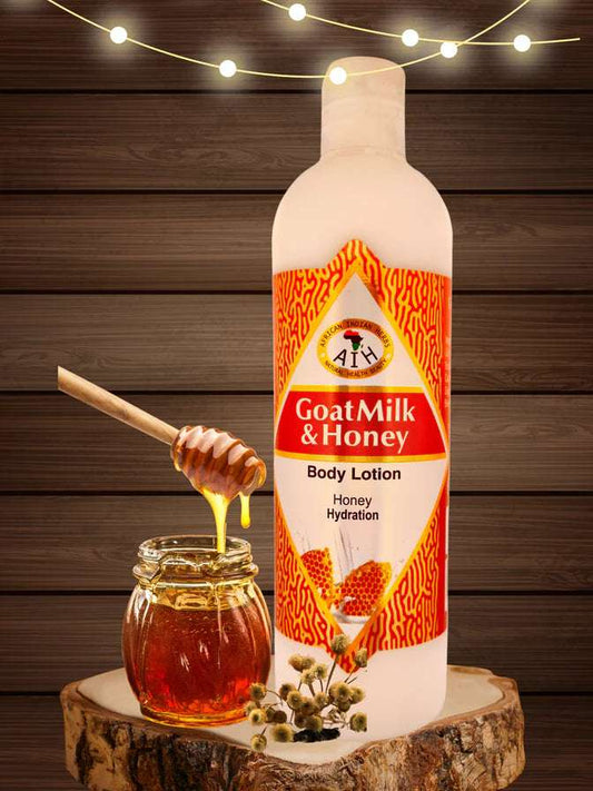 Goat Milk & Honey Body Lotion African Herbal Treasures