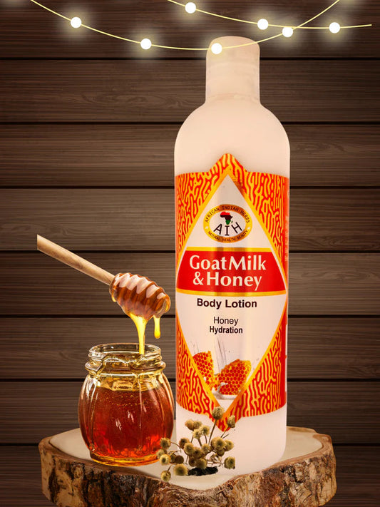 Goat Milk & Honey Body Lotion African Herbal Treasures