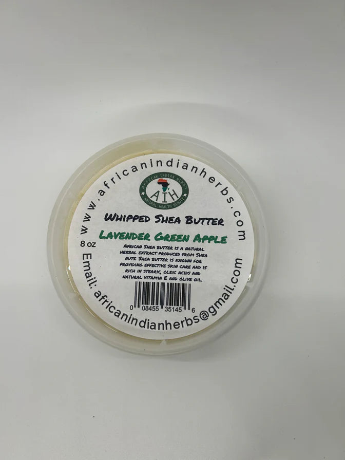 Lavender green apple whipped shea butter African Herbal Treasures