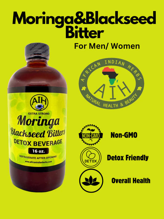 Moringa Blackseed Bitters African Herbal Treasures