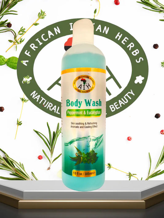 Peppermint & Eucalyptus Body Wash African Herbal Treasures