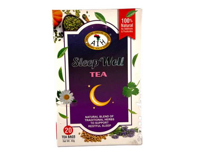 Sleep Well Tea - Top-Rated Herbal Blend for Restful Nights African Herbal Treasures