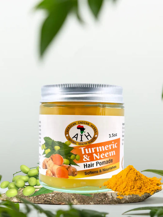 Buy Tumeric & Neem Hair Promade African Herbal Treasures