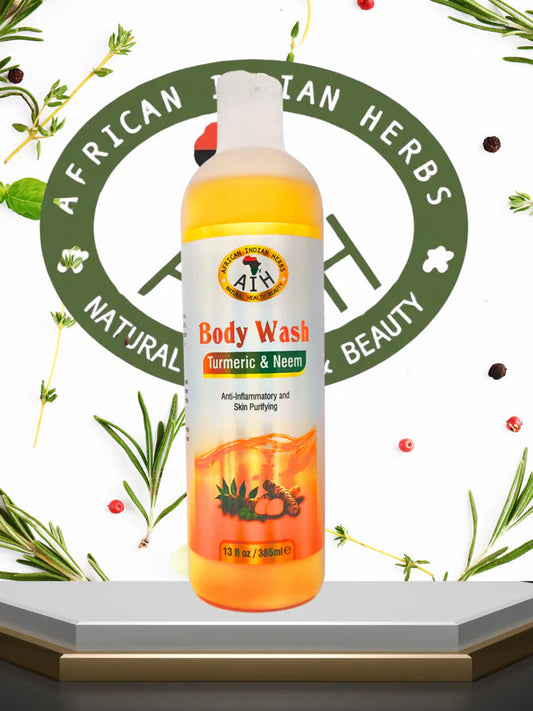 Turmeric & Neem Body Wash African Herbal Treasures